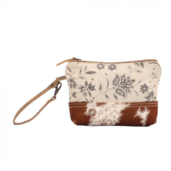 Myra Bag Handbags - 💥 3/$30 💥 Myra Bag western Cowgirl cowhide purse tote POUCH wristlet